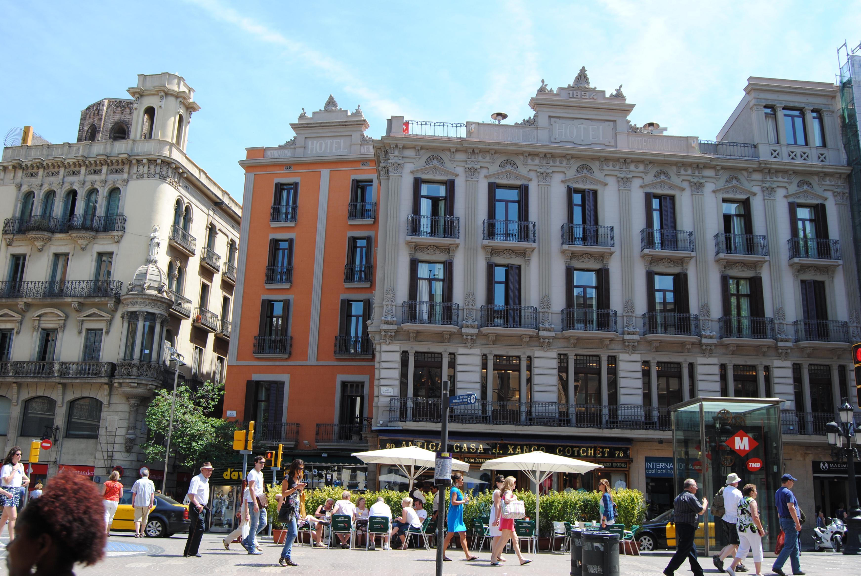 فندق برشلونةفي  فندق إنترناسيونال رامبلاس كول المظهر الخارجي الصورة